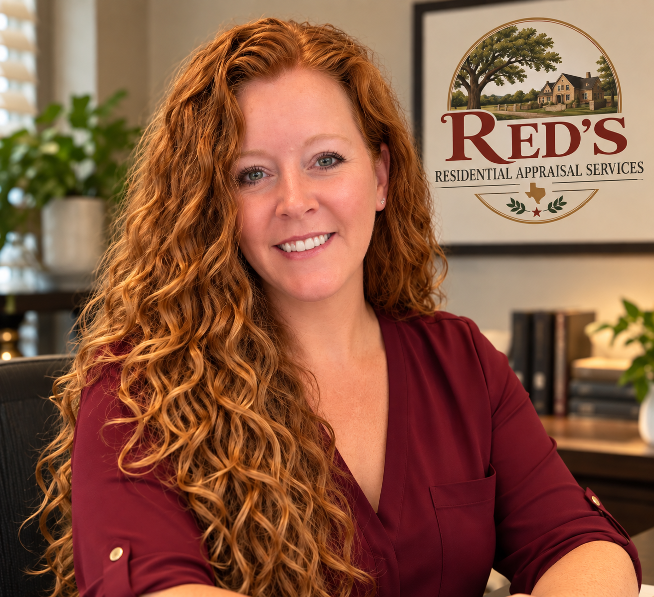Tracy Scroggins, owner of Red’s Residential Appraisal Services